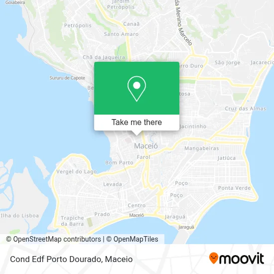 Cond Edf Porto Dourado map