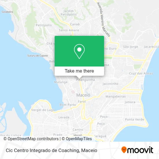Cic Centro Integrado de Coaching map