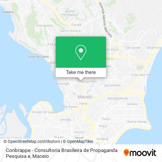 Conbrappe - Consultoria Brasileira de Propaganda Pesquisa e map