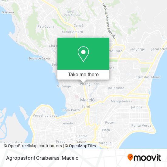 Agropastoril Craibeiras map
