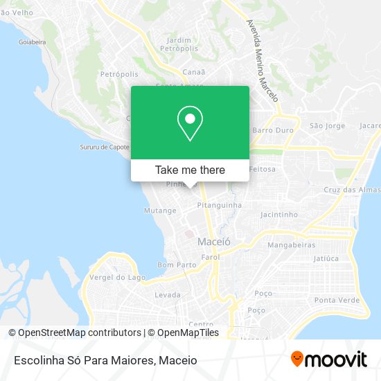 Escolinha Só Para Maiores map