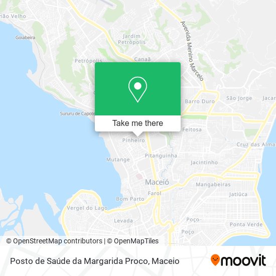 Posto de Saúde da Margarida Proco map