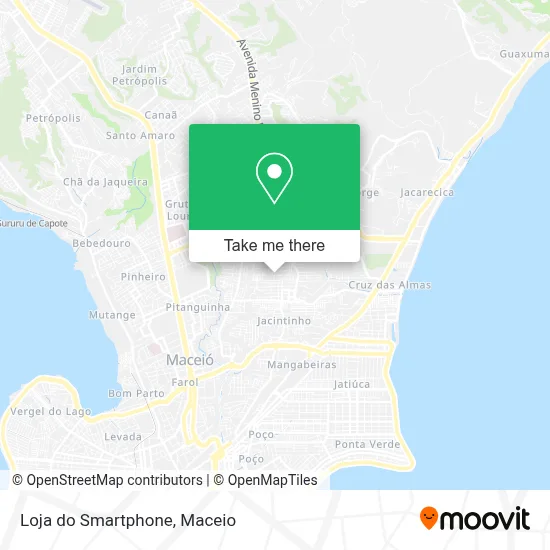 Loja do Smartphone map
