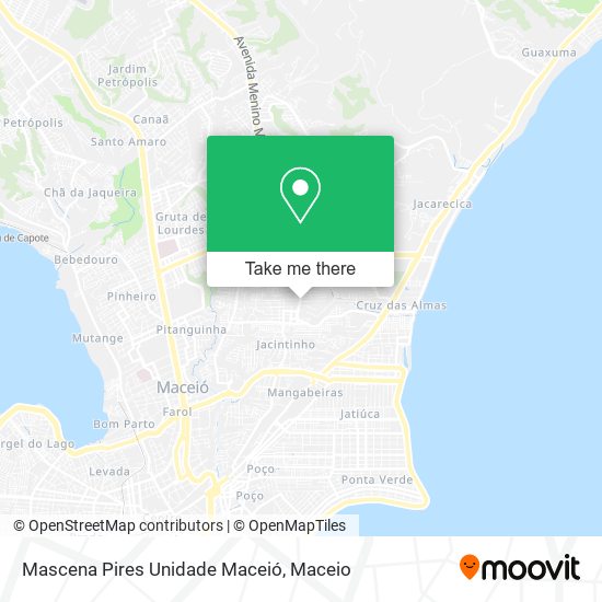 Mascena Pires Unidade Maceió map