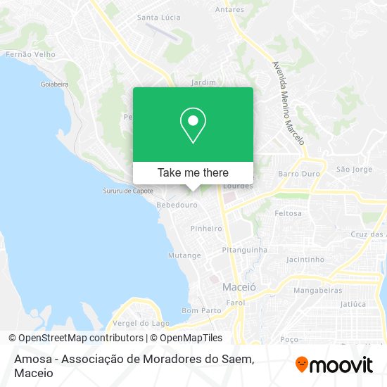 Mapa Amosa - Associação de Moradores do Saem