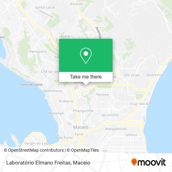 Mapa Laboratório Elmano Freitas