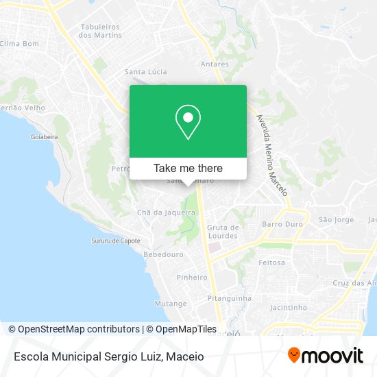 Escola Municipal Sergio Luiz map