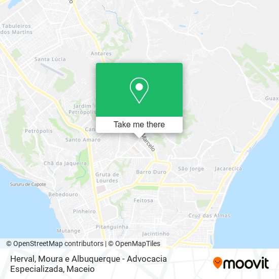 Herval, Moura e Albuquerque - Advocacia Especializada map