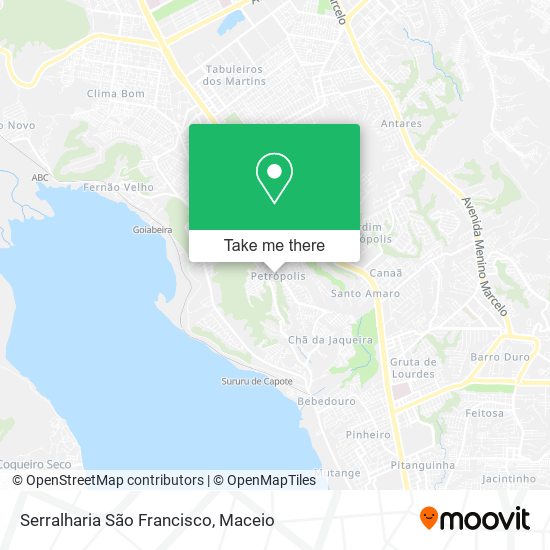 Serralharia São Francisco map