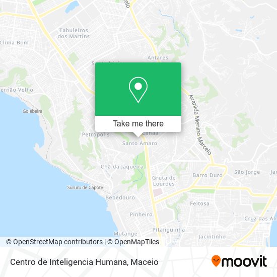 Centro de Inteligencia Humana map
