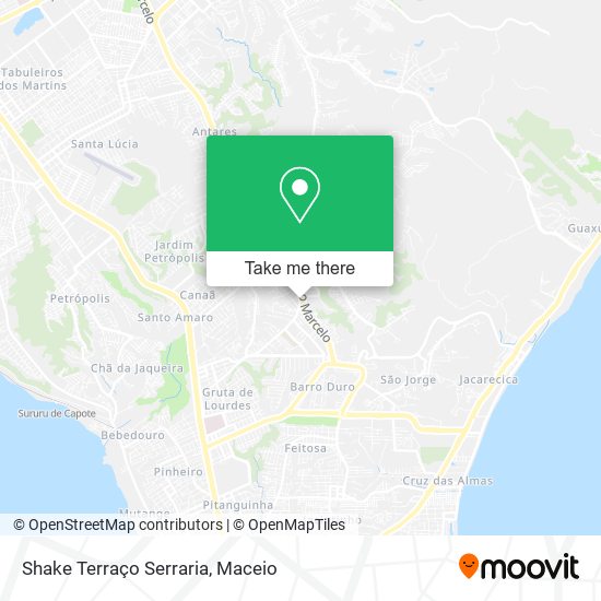 Mapa Shake Terraço Serraria