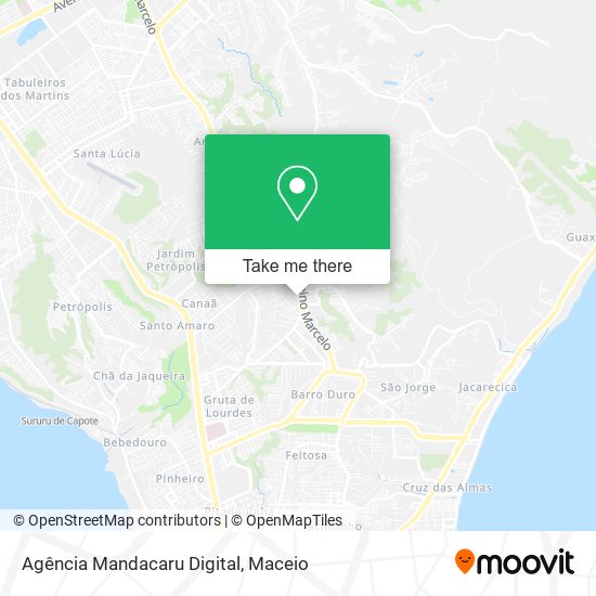 Agência Mandacaru Digital map