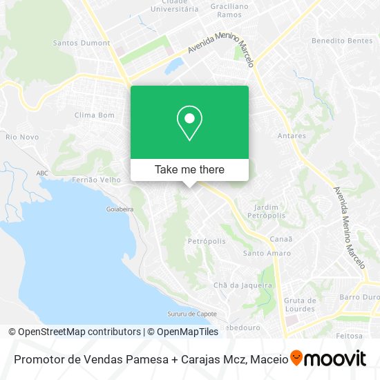 Mapa Promotor de Vendas Pamesa + Carajas Mcz