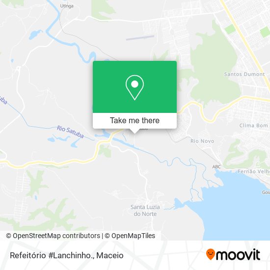 Mapa Refeitório #Lanchinho.