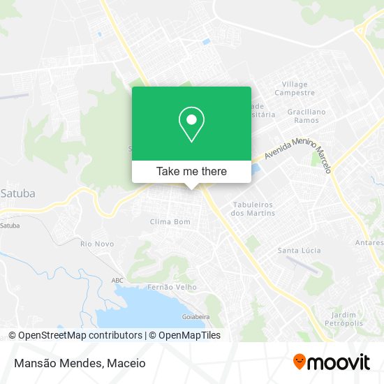 Mansão Mendes map