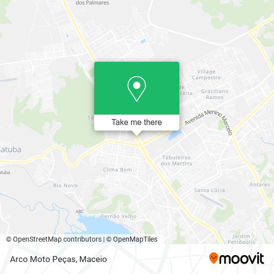 Arco Moto Peças map