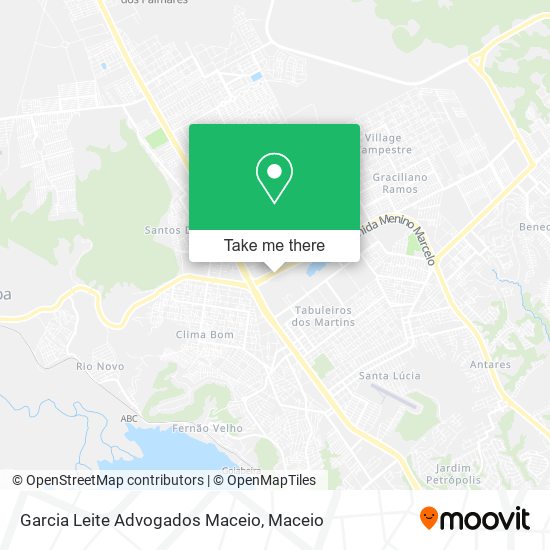 Garcia Leite Advogados Maceio map