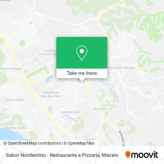 Sabor Nordestino - Restaurante e Pizzaria map