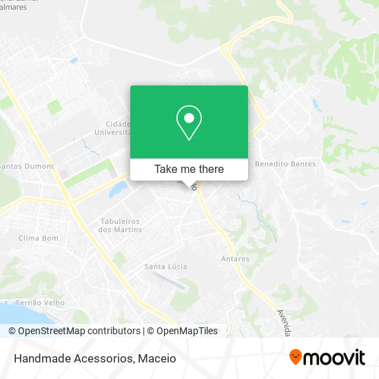 Handmade Acessorios map