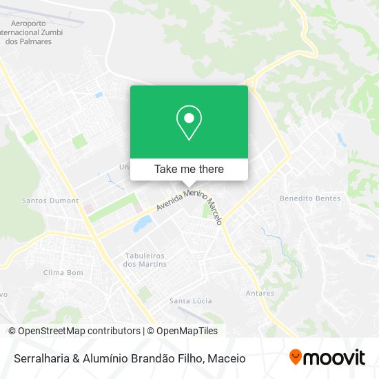 Serralharia & Alumínio Brandão Filho map