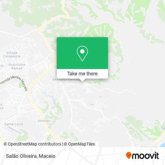 Salão Oliveira map