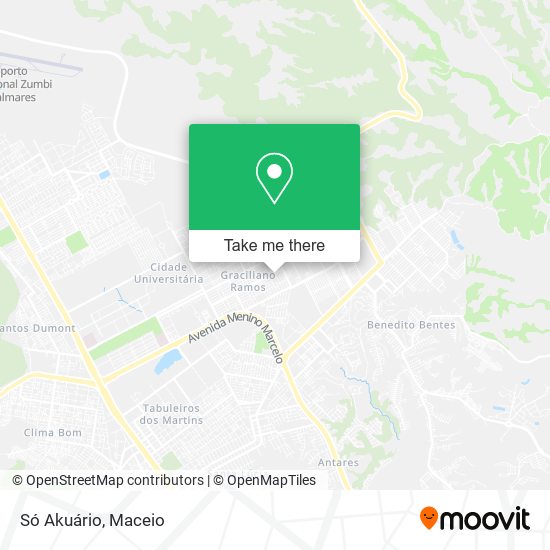 Só Akuário map