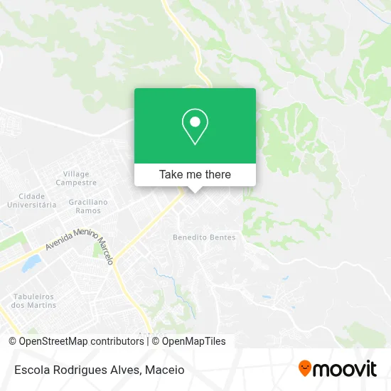 Escola Rodrigues Alves map