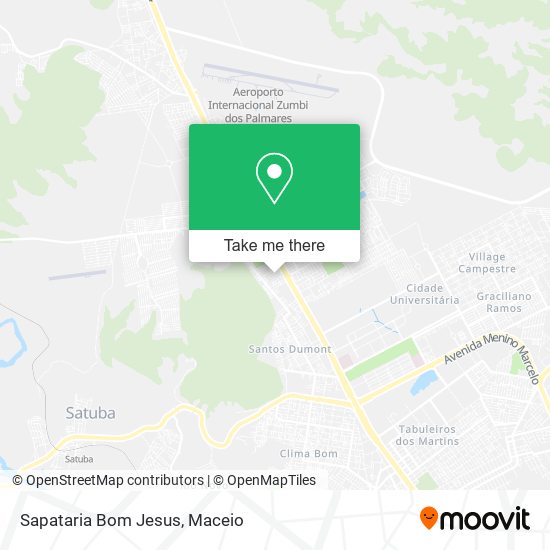 Mapa Sapataria Bom Jesus