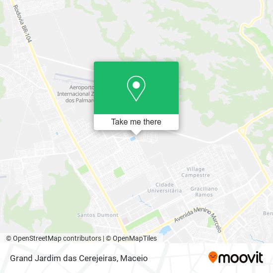 Grand Jardim das Cerejeiras map