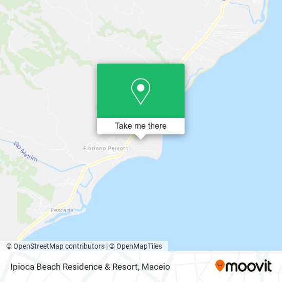 Ipioca Beach Residence & Resort map