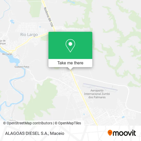 ALAGOAS DIESEL S.A. map