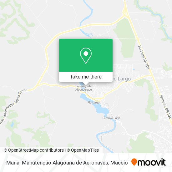 Manal Manutenção Alagoana de Aeronaves map
