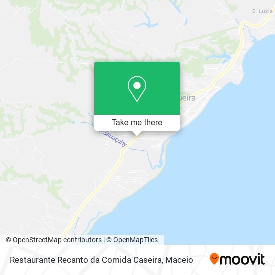 Restaurante Recanto da Comida Caseira map