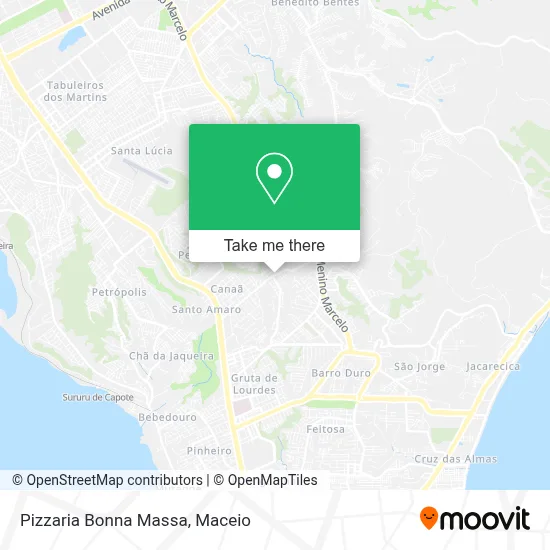 Pizzaria Bonna Massa map