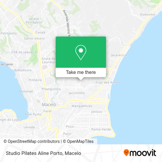 Studio Pilates Aline Porto map