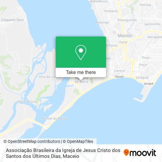 Associação Brasileira da Igreja de Jesus Cristo dos Santos dos Últimos Dias map