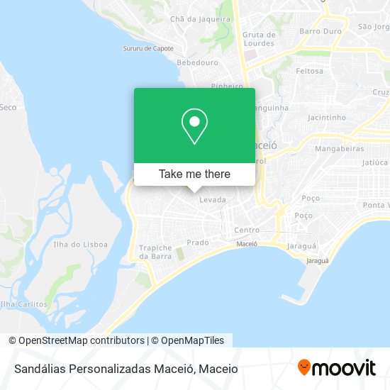 Sandálias Personalizadas Maceió map