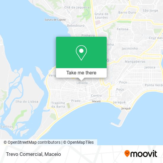 Trevo Comercial map