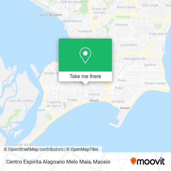 Centro Espirita Alagoano Melo Maia map