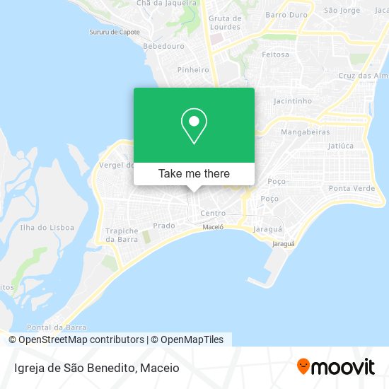 Igreja de São Benedito map