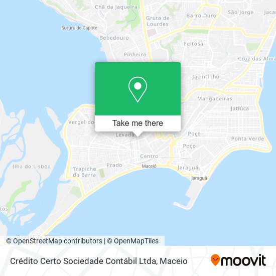 Crédito Certo Sociedade Contábil Ltda map