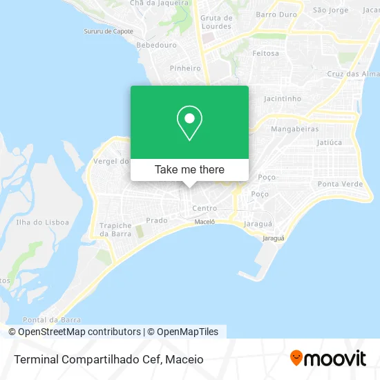 Terminal Compartilhado Cef map