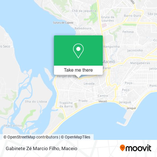 Gabinete Zé Marcio Filho map