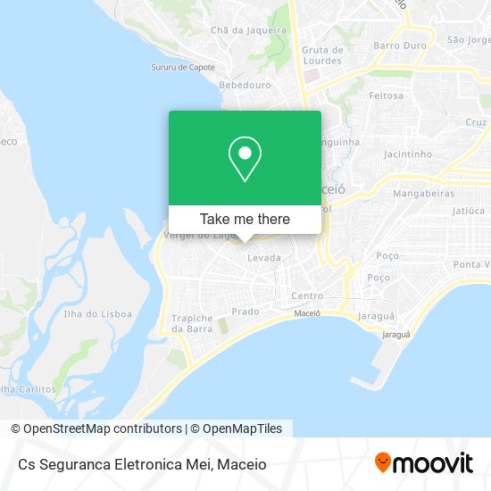 Cs Seguranca Eletronica Mei map