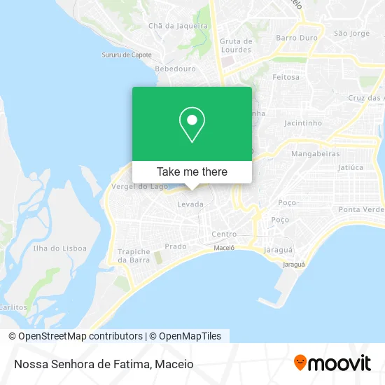 Nossa Senhora de Fatima map