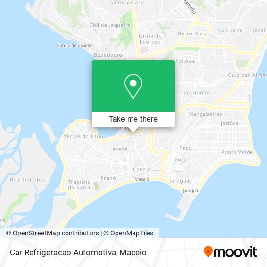 Car Refrigeracao Automotiva map