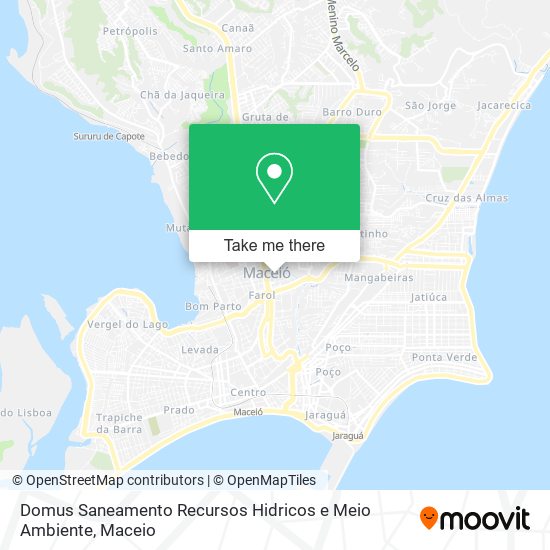 Domus Saneamento Recursos Hidricos e Meio Ambiente map