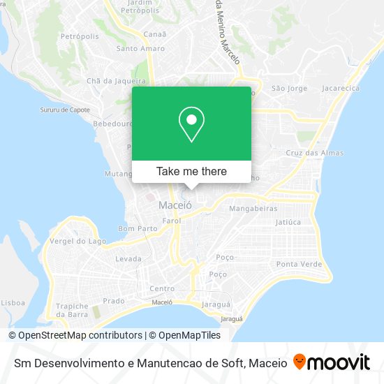 Mapa Sm Desenvolvimento e Manutencao de Soft