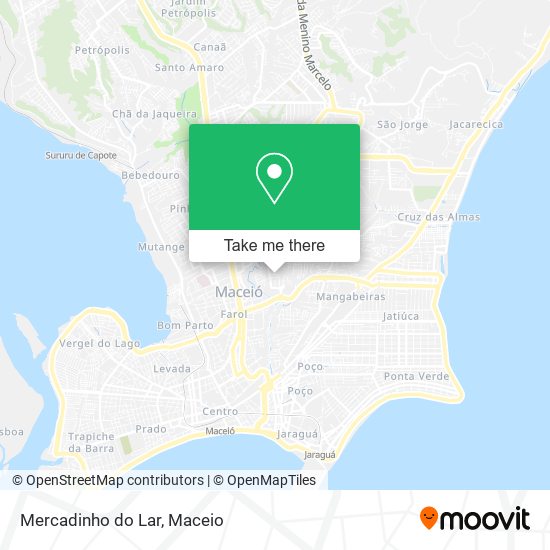 Mercadinho do Lar map