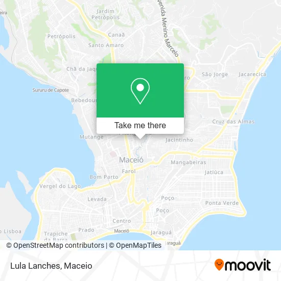 Lula Lanches map